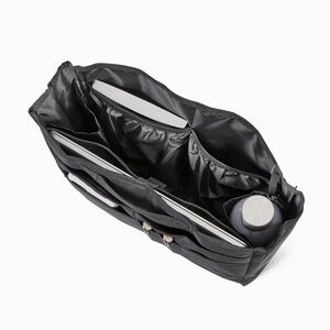 New Thirty-One Commuter Tote Bag Organizer in Black Laptop Sleeve